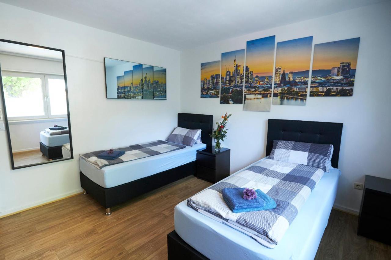 Großzügiges Apartment nahe Frankfurt Rote Warte Exterior foto